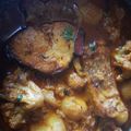 Shefali Bhattacharya's cooksnap of when they made আলু কপি দিয়ে মাছের রসা(Aloo kopi diye Rui macher Rosa recipe in Bengali).