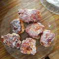 El cooksnap de MarielGuinea cuando hizo Buñuelos de manzana, sin gluten, sin lactosa.