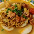 Cooksnap dari Dee Dew untuk resep Lontong gule kacang ijo