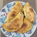 El cooksnap de Agustina ☀️☀️ cuando hizo Empanadas semi integrales rellenas de proteína de soja.
