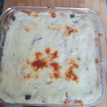 El cooksnap de Azucena López cuando hizo Moussaka o lasaña griega de berenjena.