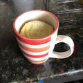 El cooksnap de zay cuando hizo Bizcochuelo en taza de vainilla.