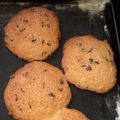 El cooksnap de Cintia Maldonado cuando hizo Cookies con chips de chocolate.