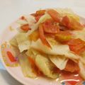 Psyche Chang 的 【媽媽家常菜】素培根蕃茄高麗菜 cooksnap