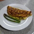 El cooksnap de Fabiola Pérez cuando hizo Omelette con choclo y queso.
