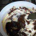 El cooksnap de Zelmira Minaya cuando hizo Ganache para bañar tortas.