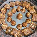 Priya Mulchandani का कुकस्नैप जब उन्होंने शुगर फ्री ड्राई फ्रूट्स के लड्डू(sugar free dry fruit ke laddu recipe in hindi) बनाया था।