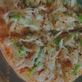 Kajal Solanki's cooksnap of when they made ભાખરી પીઝા (Bhakhri Pizza Recipe In Gujarati).