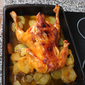 El cooksnap de iñigo villacieros cuando hizo Pollo asado a la cerveza.