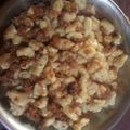 El cooksnap de Pau Aroca cuando hizo Ñoquis de papas.