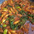 Cooksnap dari Dhewy Asry untuk resep Tumis Cumi Asin Kemangi untuk isian nasi bakar