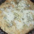 El cooksnap de Andrés cuando hizo Pan de cebolla y queso.