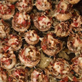 El cooksnap de Merche cuando hizo Champiñones 🍄 rellenos de verduras 🍅.