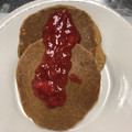 El cooksnap de Jamil cuando hizo Pancakes de proteína.