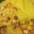 Sanas Lifestyle (SaranyaElamparuthi)'s cooksnap of when they made அன்னாசி பழ கேசரி.