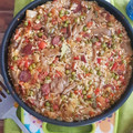 El cooksnap de Andy Vizcaino cuando hizo Arroz con setas y chorizo.