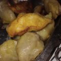 El cooksnap de Rosario García cuando hizo Empanaditas chinas o gyoza.