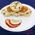 Sunita Vaghela's cooksnap of when they made રવા ના ઢોકળાં (Rava Dhokla Recipe In Gujarati).
