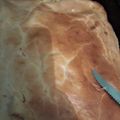 El cooksnap de Aldana cuando hizo Torta de fiambre con masa licuada.