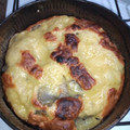 El cooksnap de Ivana Emanuele cuando hizo Bizcochuelo con peras y pastelera.