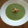 El cooksnap de Zuly cuando hizo Crema de kale (sin lactosa).