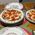 El cooksnap de Mariely Aguirre Linares cuando hizo Pizza con masa de avena.
