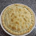 El cooksnap de Daniel -dax- Coletti cuando hizo Tarta de zapallitos, huevo y jamón.