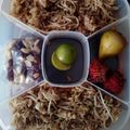 El cooksnap de Zay Camus cuando hizo Arroz integral con germinado de soya #healthy.