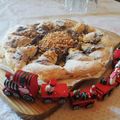El cooksnap de Lucy cuando hizo Estrella🌟de chocolate 💠y Turrón especial Navidad a mi manera.