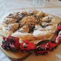 El cooksnap de Lucy cuando hizo Estrella🌟de chocolate 💠y Turrón especial Navidad a mi manera.