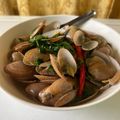 รูป Cooksnap ของ panuwat champraving เมื่อเขาทำ หอยลายผัดโหระพา 🐚