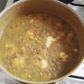 El cooksnap de Guerrera de la Fe cuando hizo Menestra de lentejas.