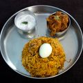 Kalaiselvi's cooksnap of when they made ஆம்பூர் மஷ்ரூம் பிரியாணி.