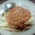 namirahamdan's cooksnap of when they made Vickys Spaghetti Bolognese, GF DF EF SF NF.