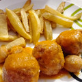 El cooksnap de Joana cuando hizo Albóndigas caseras.