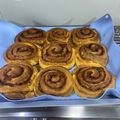 El cooksnap de ARC cuando hizo Cinnamon rolls/Rollos de canela caseros 😋.