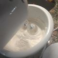 El cooksnap de Angie cuando hizo Merengue italiano con miel.