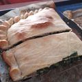 El cooksnap de Eve Nani cuando hizo Tarta de acelga, con masa casera de harina leudante 💚.