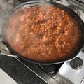El cooksnap de Francisca Silva cuando hizo Salsa boloñesa clásica con mi toque.