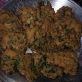 Cooksnap dari Krisna Dyah Utami untuk resep Tahu Bayam Goreng (Perkedel Tahu Bayam)
