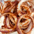 sonia sharma का कुकस्नैप जब उन्होंने लच्छेदार प्याज़ सलाद (lachedar pyaz salad recipe in Hindi) बनाया था।