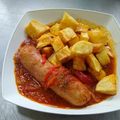 El cooksnap de Nancy Liliana Costilla cuando hizo Chorizos a la pomarola en la plancheta ⚽.