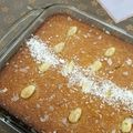 صورة من راويه حجازي ، شاركها بعد تجربة وصفة بسبوسةهششه و لذييذه جدا 🤤