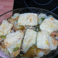 El cooksnap de Isabel Infante cuando hizo Bacalao al horno.