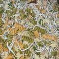 El cooksnap de Maria Garcia cuando hizo Farfalle con gulas y atún.