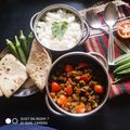 Nasim Panjwani's cooksnap of when they made ભીંડા નુ શાક (Bhinda Shak Recipe In Gujarati).