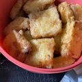 El cooksnap de Maria Bernabe cuando hizo Leche frita.