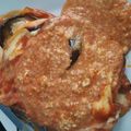 El cooksnap de Romina De Ruiz cuando hizo Lasagna de berenjenas- sin tacc y opción vegetariana.