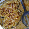 El cooksnap de Tita cuando hizo Berenjenas rellenas con verdura, carne y bechamel.