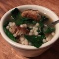 4everatwin's cooksnap of when they made Italian Wedding Soup.